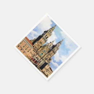 Servilleta De Papel Catedral de Santiago de Compostela (A Coruña)