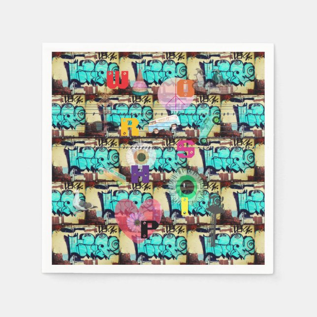 Servilleta De Papel Catedral urbana (Anverso)