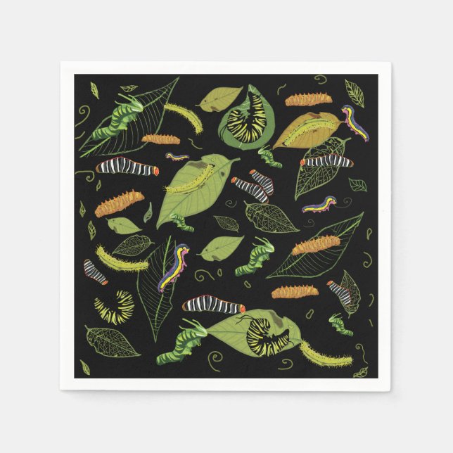 Servilleta De Papel Caterpillar Heaven (Anverso)