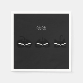 Servilleta De Papel Cats Cafe