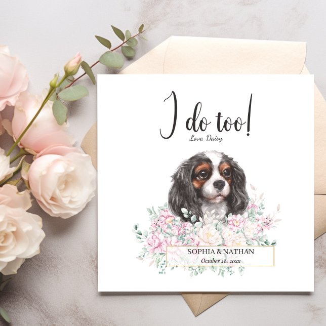 Servilleta De Papel Cavalier King Charles Dog Boda Cocktail Napkins (Subido por el creador)