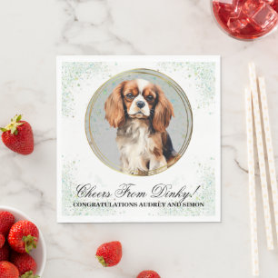 Servilleta De Papel Cavalier King Charles Spaniel Boda Napkins