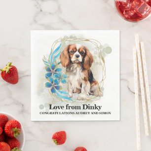 Servilleta De Papel Cavalier King Charles Spaniel Me Casaré Wedding