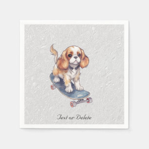 Servilleta De Papel Cavalier King Charles Spaniel Napkins