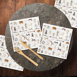 Servilleta De Papel Caveman Chronicles