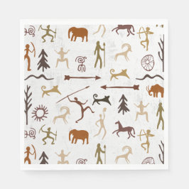 Servilleta De Papel Caveman Chronicles