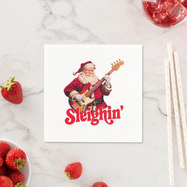 Servilleta De Papel Caza de pato de Santa (In situ)