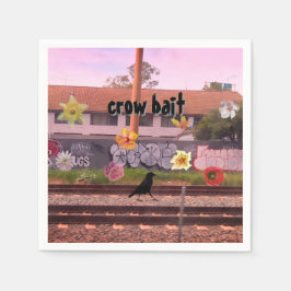Servilleta De Papel Cebo para cuervos