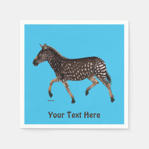 Servilleta De Papel Cebra de punto de polka