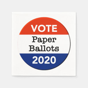 Servilleta De Papel Cédulas electorales 2020