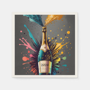 Servilleta De Papel Celebra Nochevieja