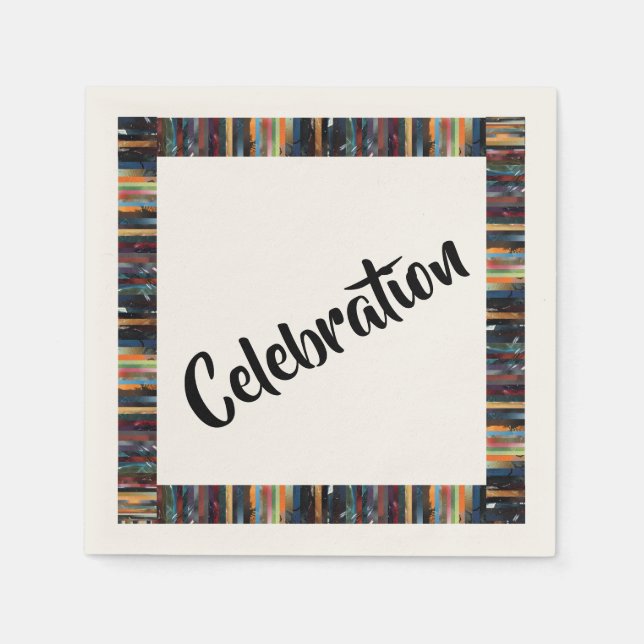 Servilleta De Papel Celebración (Anverso)