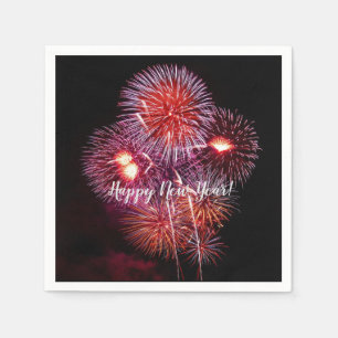 Servilleta De Papel Celebración de la fiesta de fuegos artificiales de