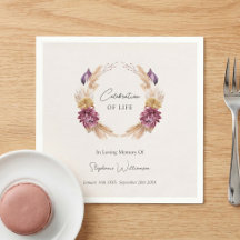 Celebración de la Vida Corona Floral de Otoño 