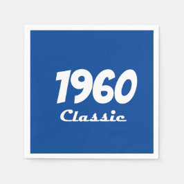 Servilleta De Papel Celebración del 60 aniversario del Clásico de 1960