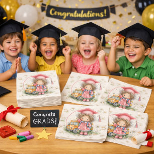 Servilleta De Papel Celebración del Día Escolar de Bright Beginnings