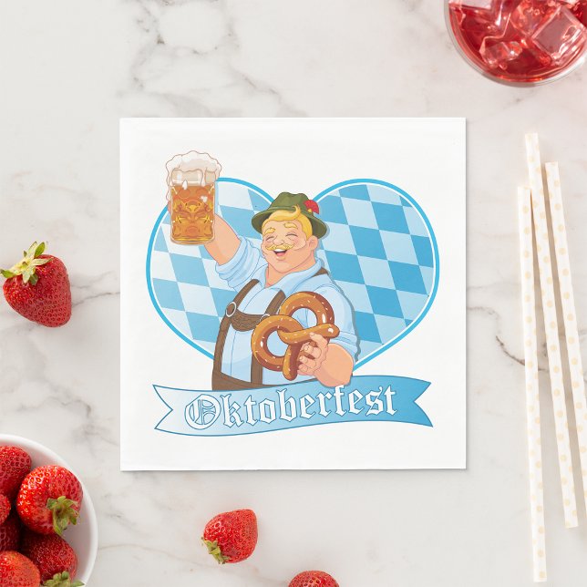 Servilleta De Papel Celebración del festival Oktoberfest (Subido por el creador)