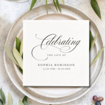 Celebración del funeral de estilo moderno y elegan