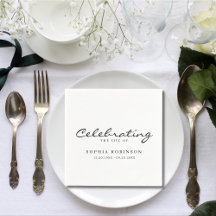 Celebración del funeral de un guión elegante