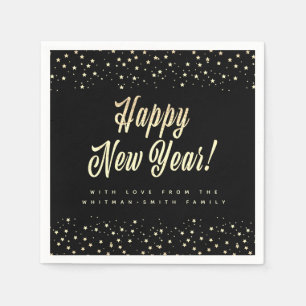 Servilleta De Papel Celebración Personalizada de Año Nuevo