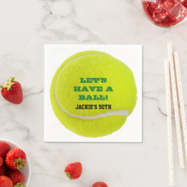 Servilleta De Papel Celebración por el tenis con pelota