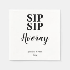 Servilleta De Papel Celebración Sip Sip Hooray