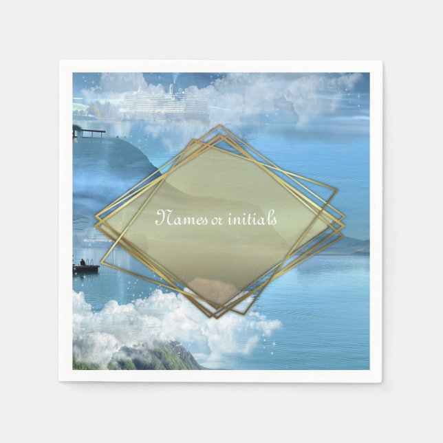 Servilleta De Papel Celebraciones de Noruega (Anverso)