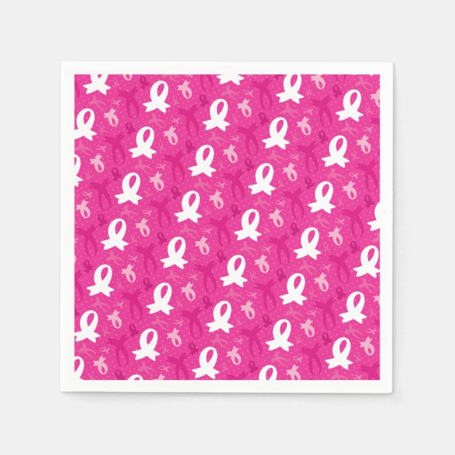 Servilleta De Papel Celebrar el evento rosa (Anverso)