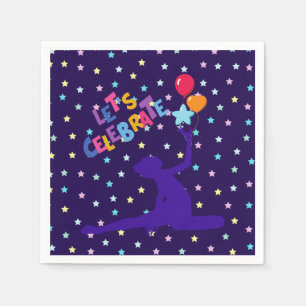 Servilleta De Papel Celebremos las estrellas y los globos