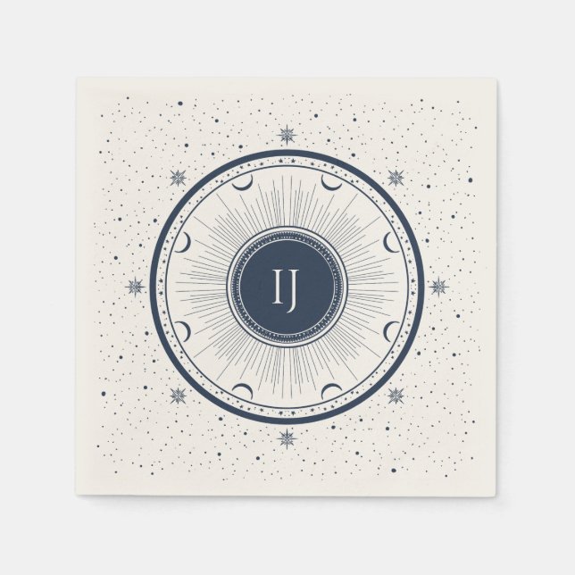 Servilleta De Papel celestial  (Anverso)