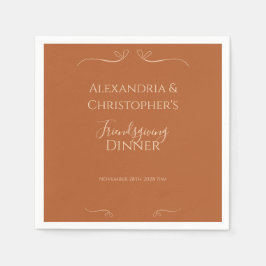 Servilleta De Papel Cena agradable Moda Fiesta elegante