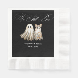 Servilleta De Papel Cena de Boda temática de Halloween