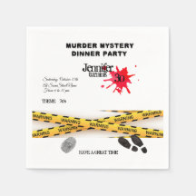 Cena de cumpleaños misteriosa de asesinato escena 