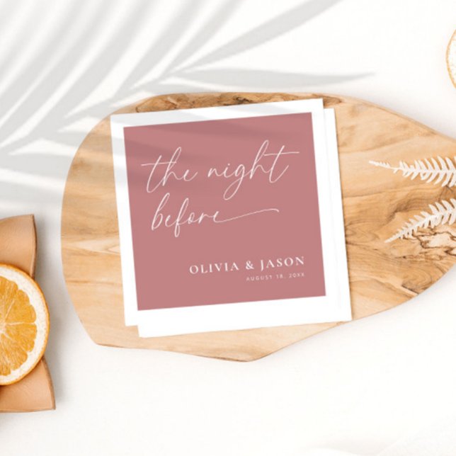 Servilleta De Papel Cena de ensayo rosado polvoriento (Subido por el creador)