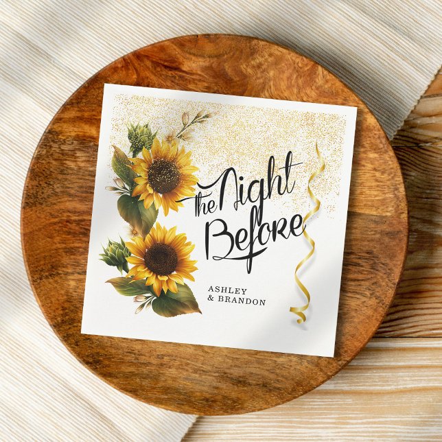 Servilleta De Papel Cena mínima de girasoles (Subido por el creador)