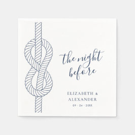 Servilleta De Papel Cena Nautical Rope Moderna