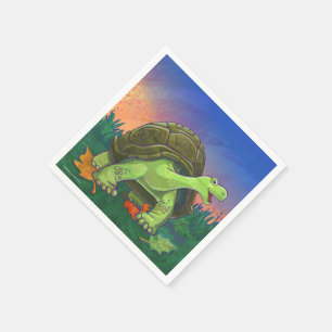 Servilleta De Papel Centro de Fiesta Tortoise