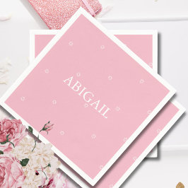 Servilleta De Papel Ceremonia de Nomenclatura de Niñas Bebés Judía Heb