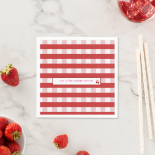 Servilleta De Papel Cereza encima Estética Suave Elegante Suave