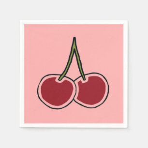 Servilleta De Papel Cerezas