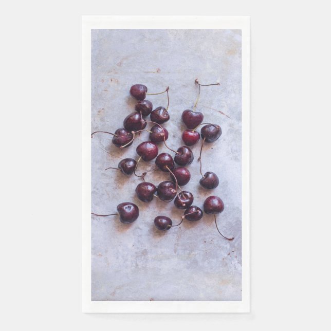 Servilleta De Papel Cerezas (Anverso)