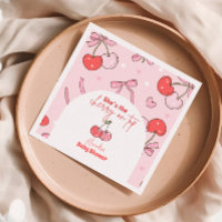 Cerezo en Baby Shower superior