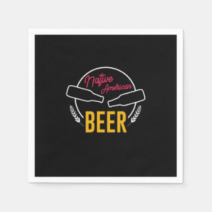 Servilleta De Papel Cerveza nativa norteamericana
