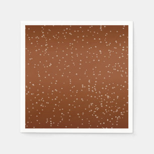 Servilleta De Papel Cerveza raíz con burbujas pequeñas arte de fondo