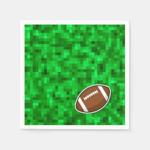 Servilleta De Papel Césped de fútbol americano touchdown aficionados j
