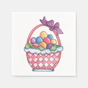 Servilleta De Papel Cesta de Pascua - servilletas de papel