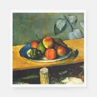 Cezanne - Peaches, piñas y uvas