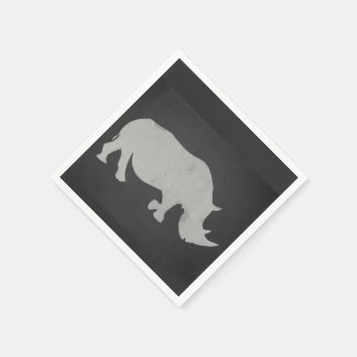 Servilleta De Papel Chalk Rhino