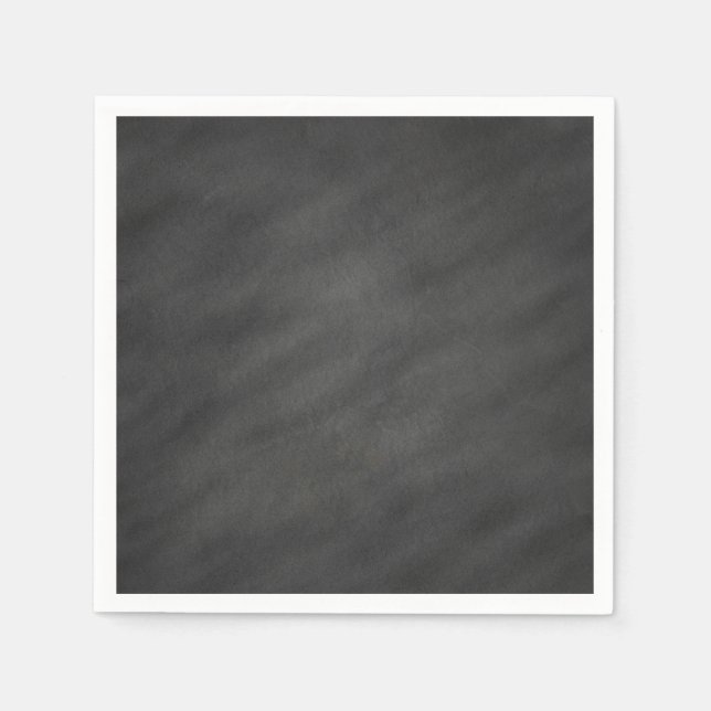 Servilleta De Papel Chalkboard Blackboard Fondo estilo retro (Anverso)
