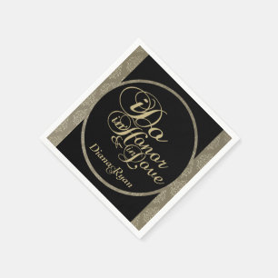 Servilleta De Papel Champagne Damask Fiesta Napkins